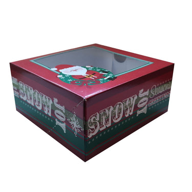Caixa Snow Natal Wilton Pack 3 Unidades